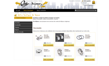 Boutique du site