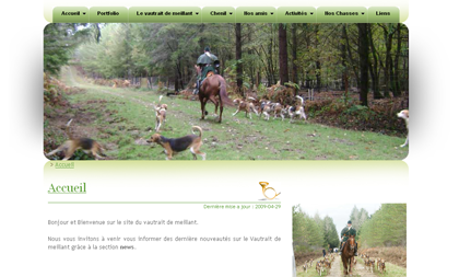 Site Internet du Vautrait de meillant